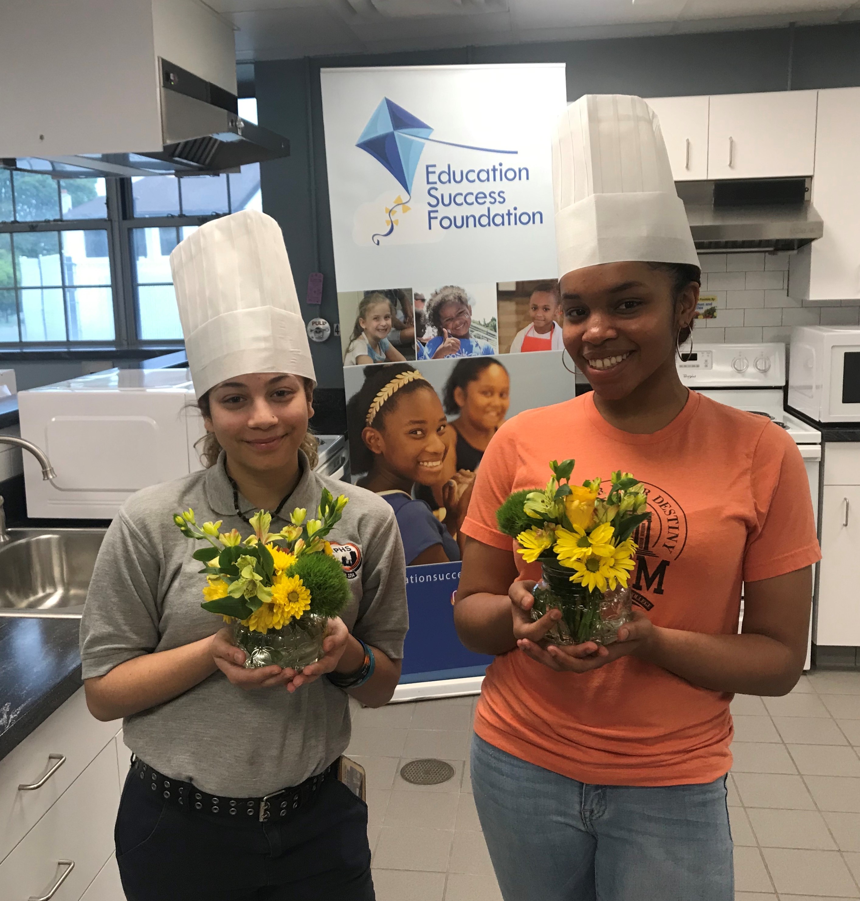Girls With Flowers